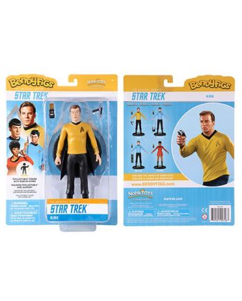 Figurine articulée Kirk Star Trek vue de face