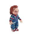 Figurine Chucky Bendyfigs 14 cm Noble Collection détail du visage