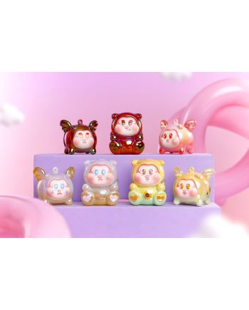 SLLO Cochon Volant détail figurine kawaii