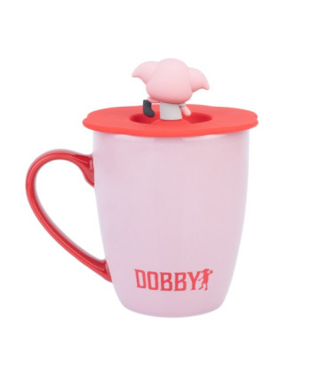 HARRY POTTER - Dobby - Mug 350ml + Silicon Lid with 3D Figure