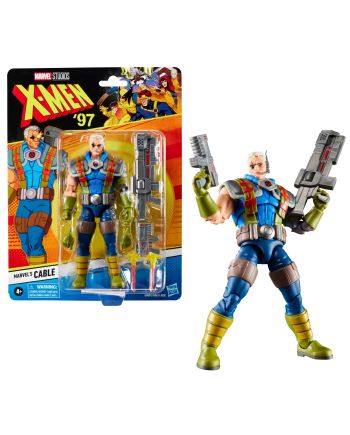 Figurine Cable Marvel Legends Series 15cm Hasbro - vue face
