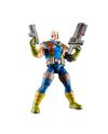 Figurine Cable Marvel Legends Series 15cm Hasbro - vue profil