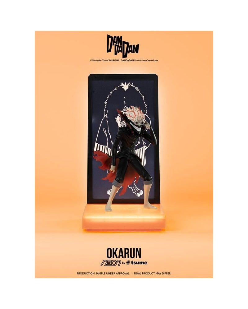 Figurine Okarun Neon by Tsume DANDADAN vue de face 25cm
