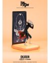 Figurine Okarun Neon by Tsume DANDADAN détail du socle