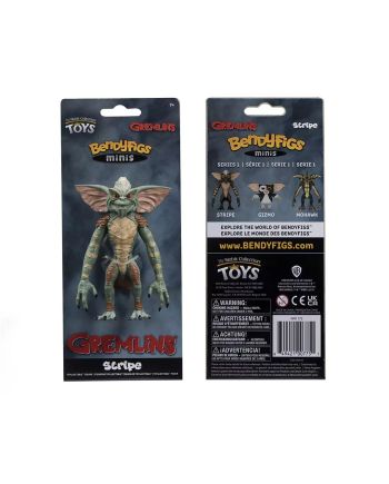 Figurine Stripe Gremlins Mini Bendyfigs 9cm vue détaillée