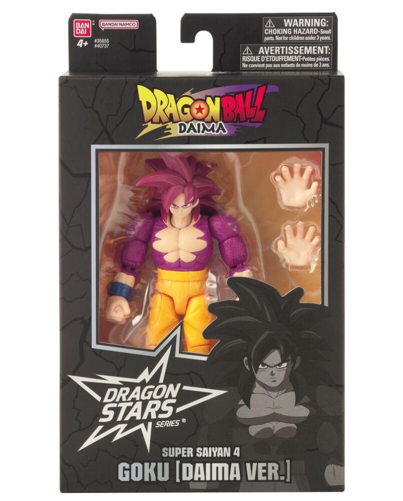Figurine Dragon Ball SS4 Goku Daima Ver. Dragon Stars 17cm - vue de face