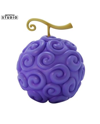 Réplique du Fruit du Gum-Gum One Piece présentation sur socle