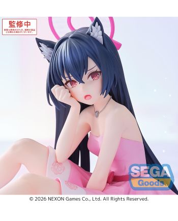 Figurine Serika Blue Archive Yumemirize 12cm - vue sur la base