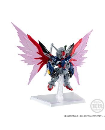 Figurine Destiny Gundam Spec II Converge 5.5cm - vue de face - Gundam Seed Freedom