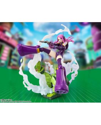 Statuette Bonny One Piece FiguartsZERO Bandai Tamashii Nations détail du visage