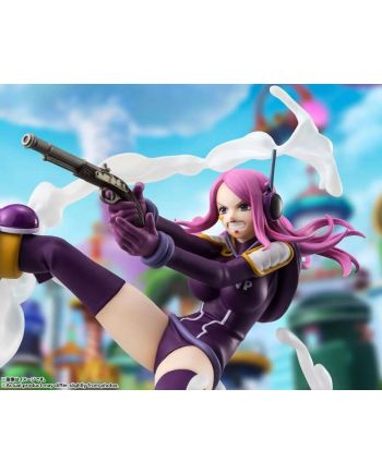 Figurine One Piece Bonny FiguartsZERO 17cm présentée sur socle