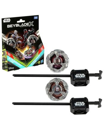 Duo Pack BEYBLADE X Star Wars Mandalorian 3-60F et Moff Gideon 3-80N Hasbro