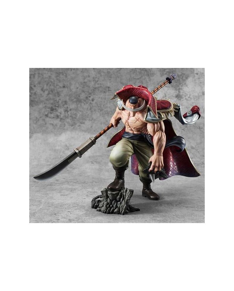 Statuette Barbe Blanche Neo-Maximum P.O.P. 30cm Megahouse - One Piece - vue face