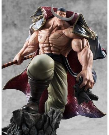 Statuette Barbe Blanche Neo-Maximum P.O.P. 30cm Megahouse - One Piece - détail sculpture