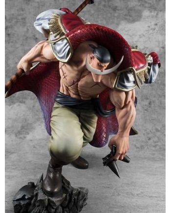 Statuette Barbe Blanche Neo-Maximum P.O.P. 30cm Megahouse - One Piece - packaging