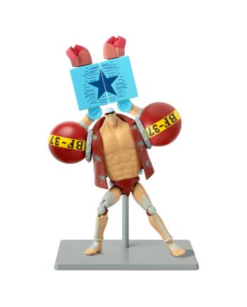 Figurine Franky One Piece Anime Heroes 17cm - vue de profil