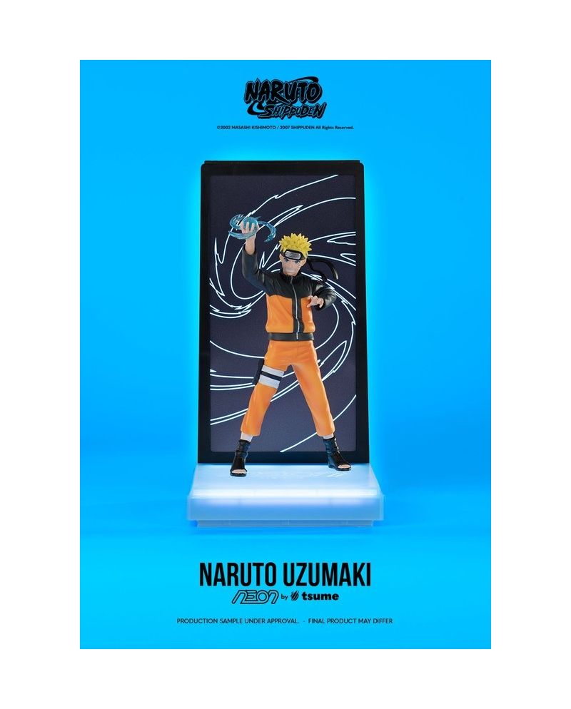 Figurine Naruto Uzumaki Neon by Tsume 25cm - vue de face