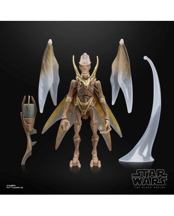 Figurine Star Wars Black Series Guerrier Géonosien 15 cm - présentation complète