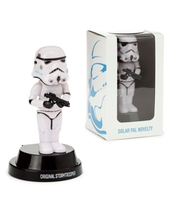 Figurine solaire Stormtrooper Star Wars 13 cm vue de face