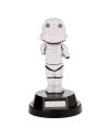 Détail du casque du Stormtrooper figurine solaire Star Wars