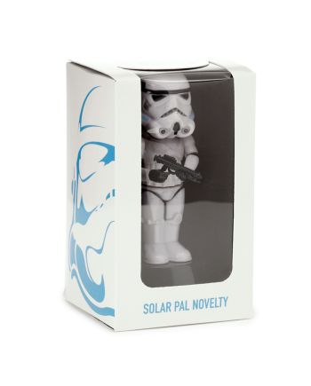 Emballage de la figurine solaire Stormtrooper Star Wars Puckator