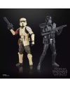 Détail sculpture Shoretrooper et Death Trooper Star Wars