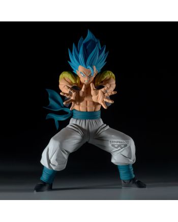 Figurine Gogeta Grandista Banpresto vue de profil détaillée