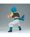 Détail du visage et de l'expression de Gogeta figurine Grandista