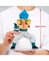 Socle et finitions de la figurine Gogeta Dragon Ball Super