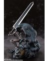 Figurine Berserk Guts Berserker 35cm finition métallique - vue de profil