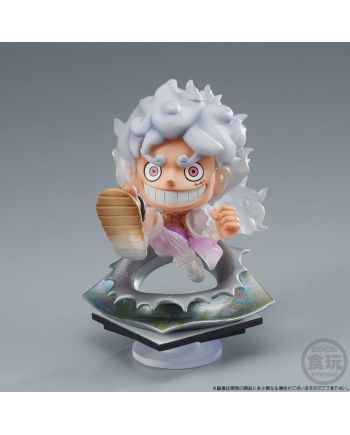 Figurine Monkey D. Luffy One Piece Tsukuru 10cm - vue de profil