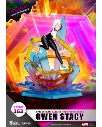 Diorama Gwen Stacy Spider-Man Across the Spider-Verse D-Stage vue de face