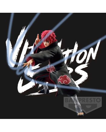 Figurine Sasori Naruto Shippuden Vibration Stars 15cm Banpresto - packaging
