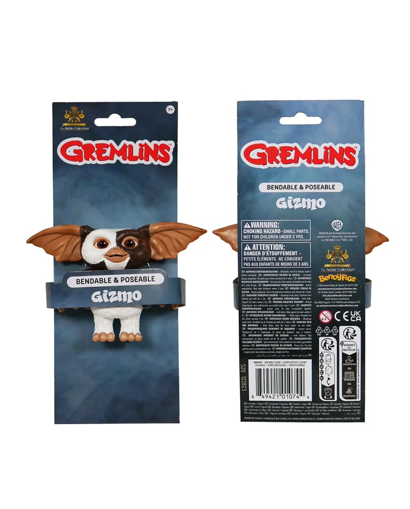 Figurine Gizmo Bendyfigs Gremlins 12 cm - vue de face