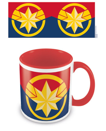 MARVEL - Colored Inner Mug - Captain Marvel