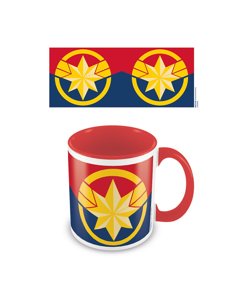 MARVEL - Colored Inner Mug - Captain Marvel