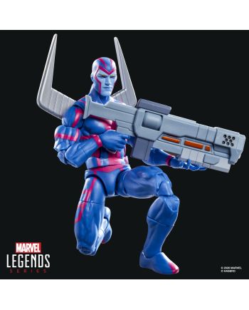 Figurine Archangel Marvel Legends 15 cm - détail du visage et du costume