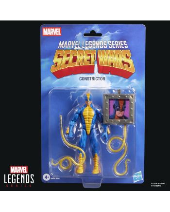 Figurine Constrictor Marvel Legends Hasbro vue de profil