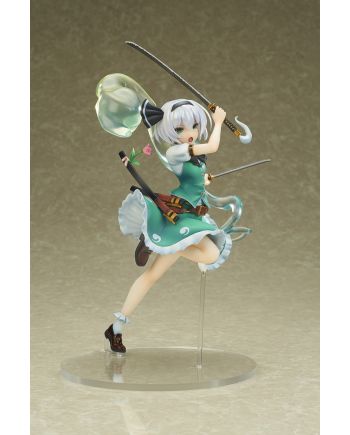 Figurine Touhou Project Youmu Konpaku statue 20 cm - vue de face