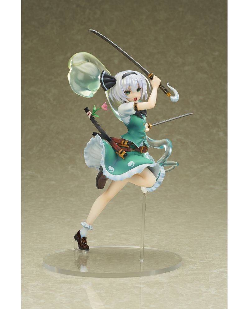 Figurine Touhou Project Youmu Konpaku statue 20 cm - vue de face