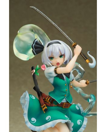 Figurine Touhou Project Youmu Konpaku statue 20 cm - vue rapprochée