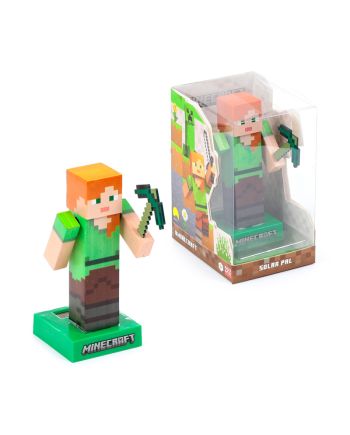 MINECRAFT - Alex - Figurine Solaire 12,5cm - vue principale