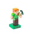 MINECRAFT - Alex - Figurine Solaire 12,5cm - vue de face