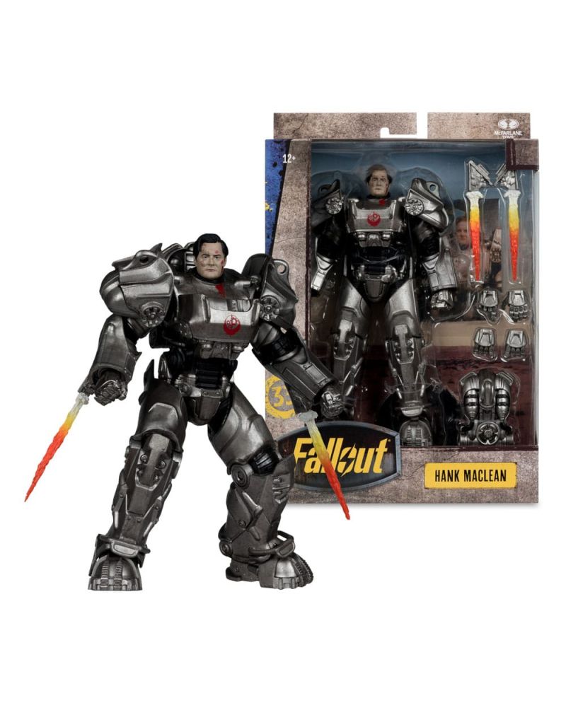 Figurine Hank MacLean Fallout Mc Farlane vue de face