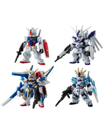 GUNDAM - Gundam Converge - Figurine 15th Anniversary Universal 5.5cm - vue de face