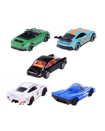 RIDE COOL - Porsche - Pack de 5 Voitures Miniature - 1:64 - vue de detail