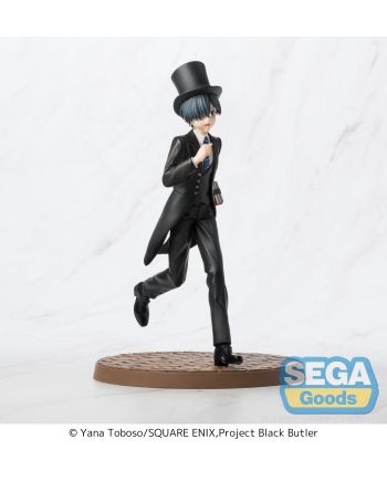 BLACK BUTLER - Ciel Phantomhive - Figurine Luminasta 20cm - vue de dos