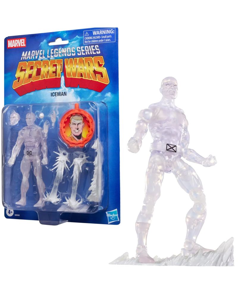 MARVEL - Ice Man "Secret Wars" - Figurine Legends Series 15cm - vue principale