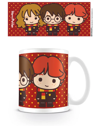 HARRY POTTER - Mug - 300 ml - Kawaii Harry Ron Hermione