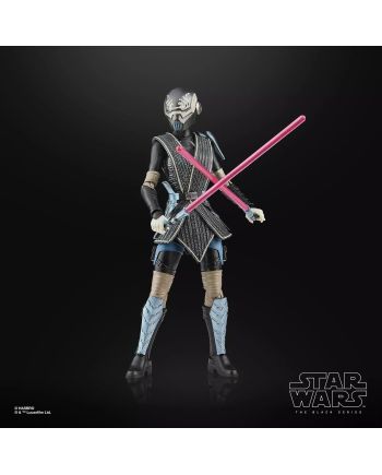 Figurine Asajj Ventress Bounty Hunter Black Series - vue arrière
